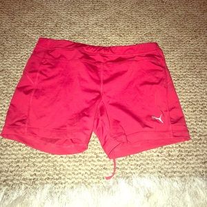 Red/Pink sport shorts